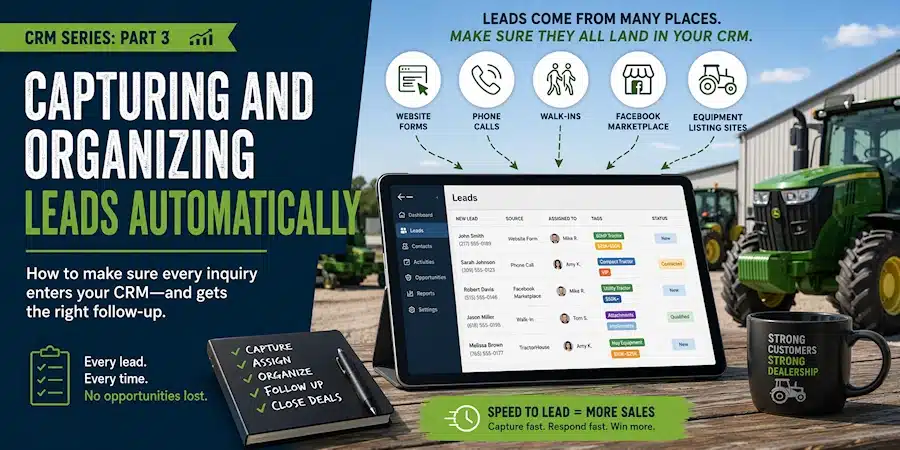 Capturing and Organizing Leads Automatically